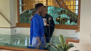 Baptism of Gabriel Wilkerson (08/26/23)